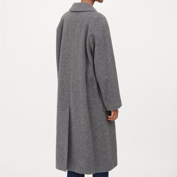 Burberry Grey Wool Coat - Picture 5 of 10